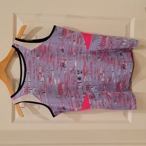 TAIL tennis medium top, purplish blue and pink